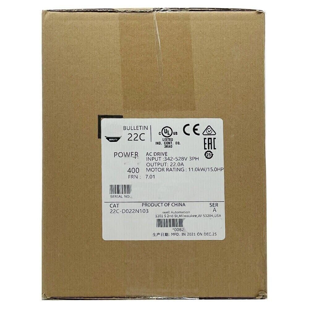 Amazon.com: 22C-D022N103 PowerFlex400 11 kW 15HP AC Drive